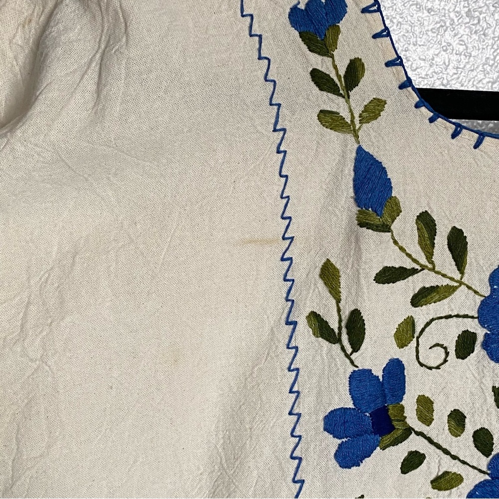 Mexican Embroidered Dress - Picture 7 of 12